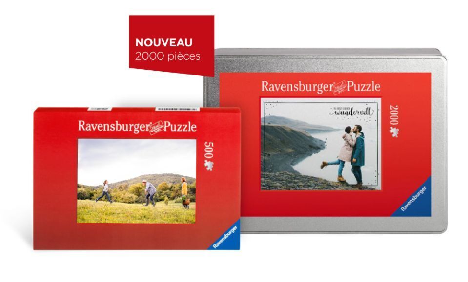 Puzzle Ravensburger personnalisé 1000 pièces et plus