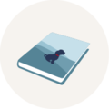 Un CEWE LIVRE-PHOTO avec un chien sur la couverture.