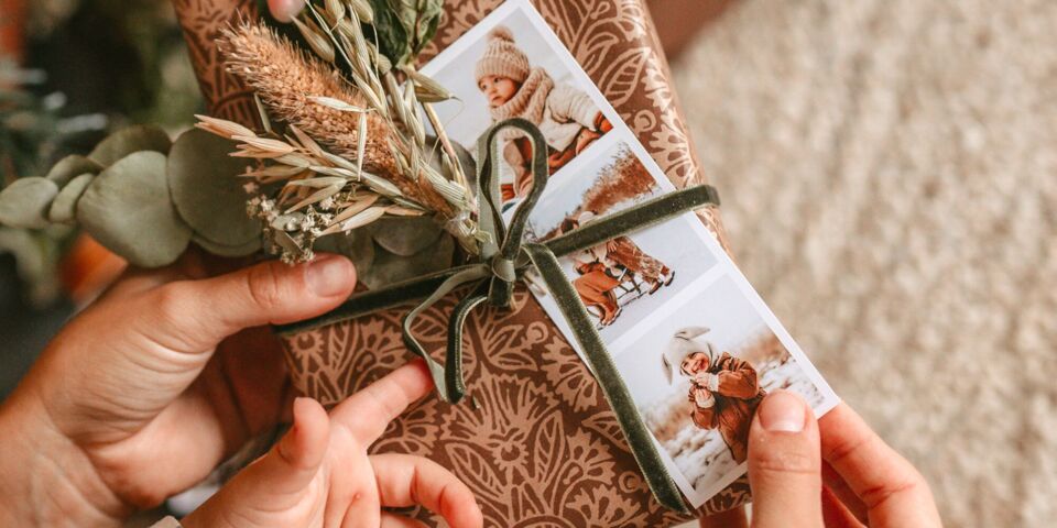 idée emballage cadeau avec photo original