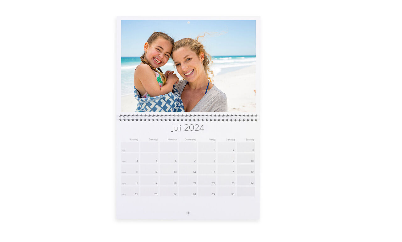 Dubbele kalender Veel ruimte voor je foto's | CEWE